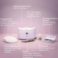 Beurer Manikyr- og pedikyrstasjon Pro 3-i-1 MP 200