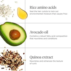 Briogeo Curl CHARISMA™ Rice Amino + Avocado Hydrating + Defining Mask 236Ml