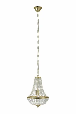 Markslöjd GRÄNSÖ Krone 1L 30 cm Børstet messing/MC
