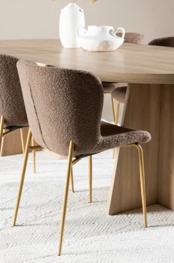Venture Home Bootcut spisebord med Modesto spisestol
